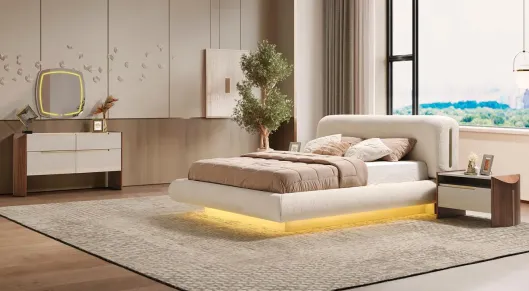 Product img 2, Gloria 6 Kapaklı Modern Yatak Odası Takımı